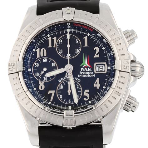 breitling frecce tricolori|breitling chronomat 32 blue.